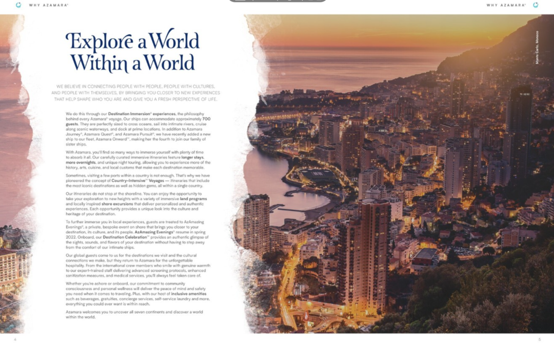 Azamara Destination Guide 2022-2023