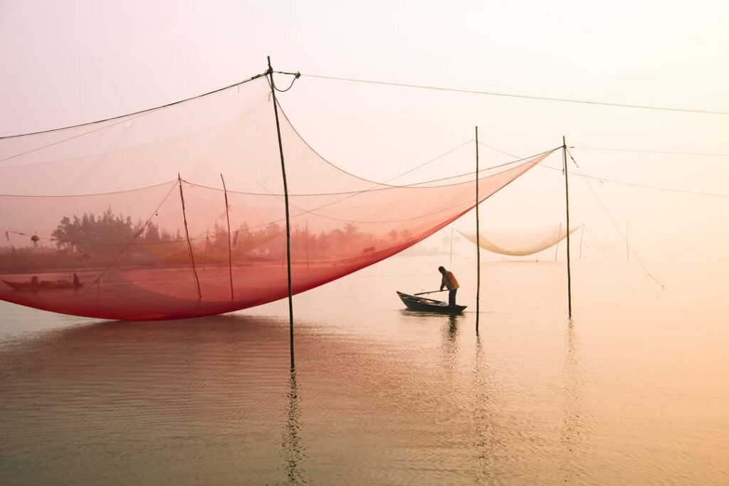 Thu Bon River, Hoi An, Vietnam